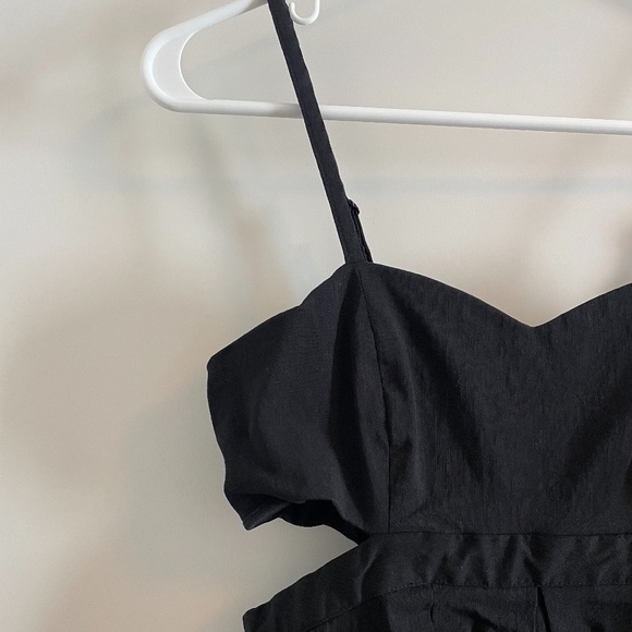 Sparkle & Fade Black Cut Out Dress Size Small - Picture 5 of 11